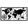 Wallity World Map Large 2 Negro